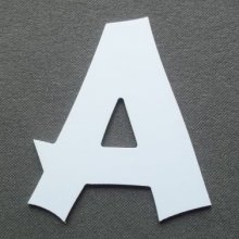 Letra plástica PVC CANCUN
