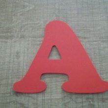 Letra plástica PVC cor COOPER BLACK