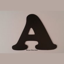 Carta plástica PVC preto COOPER BLACK