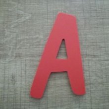 Letra plástica PVC cor DOM CASUAL