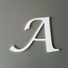 Letra plástica PVC LUCIDA CALLIGRAPHY