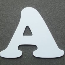 Letra plástica PVC ZEN