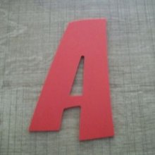 Letra plástica PVC cor ZOINKS