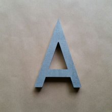 Carta em relevo de Zinco 3D HAARLEM